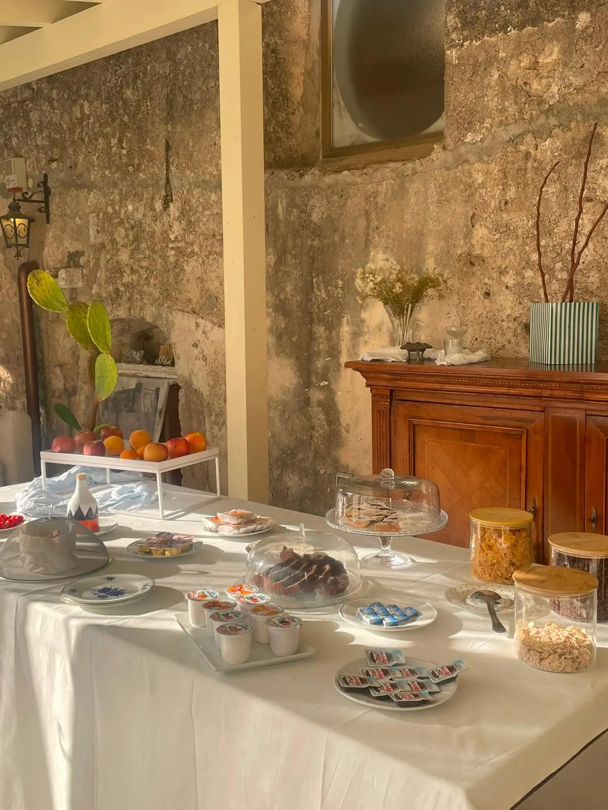 Colazione in giardino